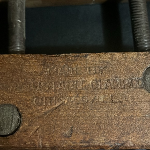 Jorgensen 8”10”12” Adjustable Handscrew Wood Clamp Set, Made In USA - Picture 3 of 9